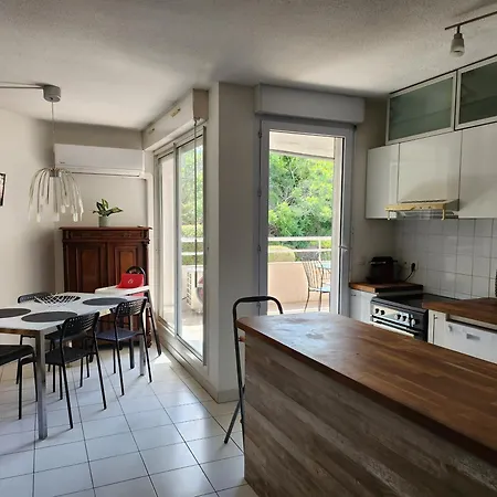F3 63m2, Piscine, Terrasse, Parking, 20 Min Plages مونبيلييه